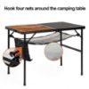 Picture of Folding camping outdoor picnic table with aluminum legs
