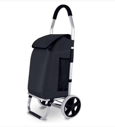 Picture of Shopping steel supermarket shopping cart